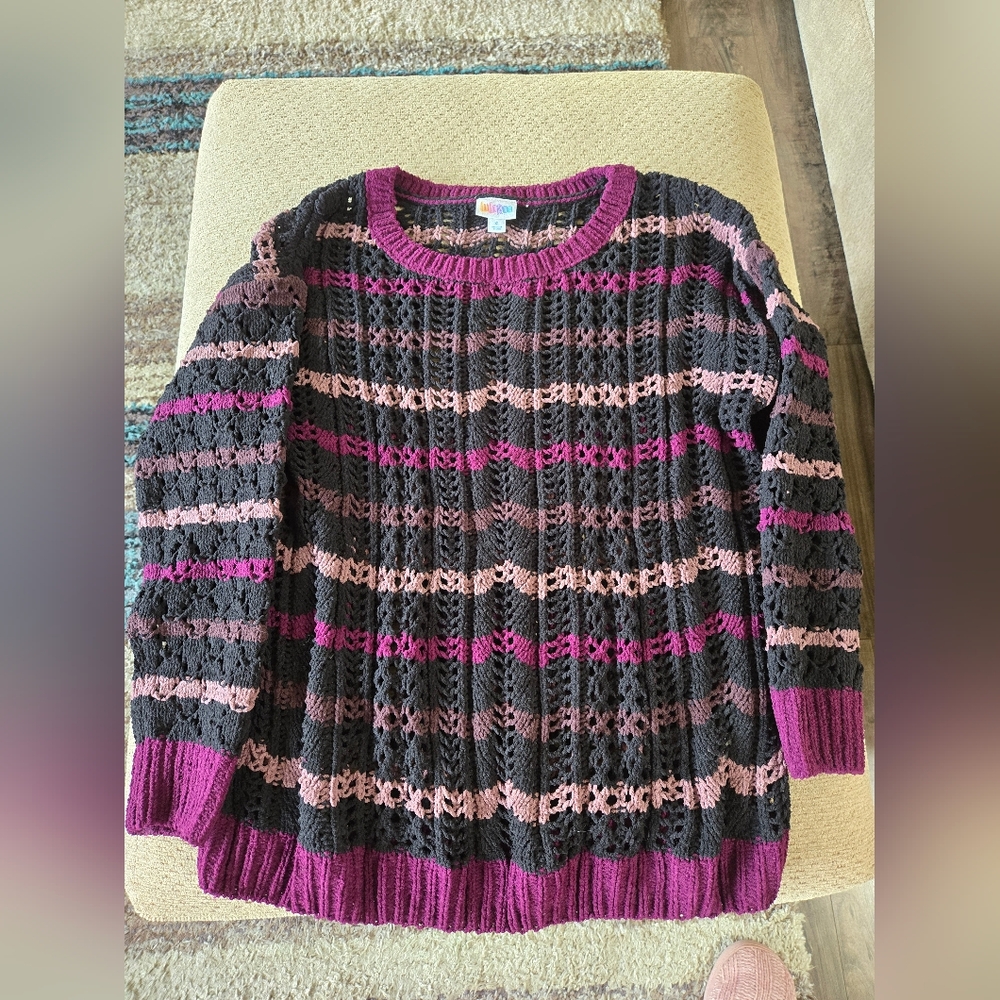 3 Lularoe Mariah Style Crewneck Sweaters, Size XL-$30 for All 3